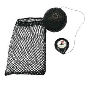 Arttodo Golf Head Positioning Training Aide Retractable Ball & Mesh Bag
